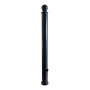 Schake Absperrstilpfosten Typ 474PB, ortsfest, Ø 76mm + Kugelkopf, beschichtet,