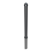 Schake Absperrstilpfosten Typ 477ZB, herausnehmbar + Profilzylinder, Ø 76mm + Zierkappe, beschichtet,-4