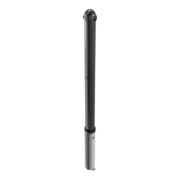 Schake Absperrstilpfosten Typ 477ZB, herausnehmbar + Profilzylinder, Ø 76mm + Zierkappe, beschichtet,-5