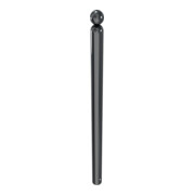 Schake Absperrstilpfosten Typ 478B, ortsfest, zum Einbetonieren, Ø 76mm + Kugelkopf, beschichtet,-4
