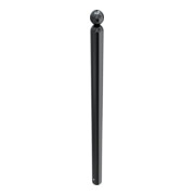 Schake Absperrstilpfosten Typ 478B, ortsfest, zum Einbetonieren, Ø 76mm + Kugelkopf, beschichtet,-4