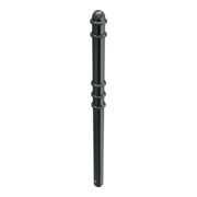 Schake Absperrstilpfosten Typ 479B, ortsfest, zum Einbetonieren, Ø 76mm + Zierringen, beschichtet,-4