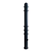 Schake Absperrstilpfosten Typ 479FUB, umlegbar + Dreikantverschluß, Ø 76mm + Zierringen,