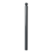 Schake Absperrstilpfosten Typ 488B, ortsfest, zum Einbetonieren, Ø 89mm + Kugelkopf, beschichtet,-5