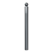 Schake Absperrstilpfosten Typ 492B, ortsfest- + Kugelkopf, zum Einbetonieren, Stahlrundrohr 102 mm, beschichtet,-5