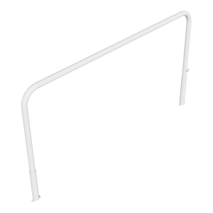 Schake Abweisebügel Ø 60mm, Breite 2500 mm, Höhe Überflur 1000 mm, ohne Querholm, herausnehmbar + Dreikantverschluß incl. Bodenhülsen
