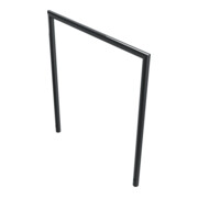 Schake Abweisebügel auf Gehrung, Ø48mm Breite: 1000mm, Höhe: 1200 mm ohne Querholm, beschichtet-4