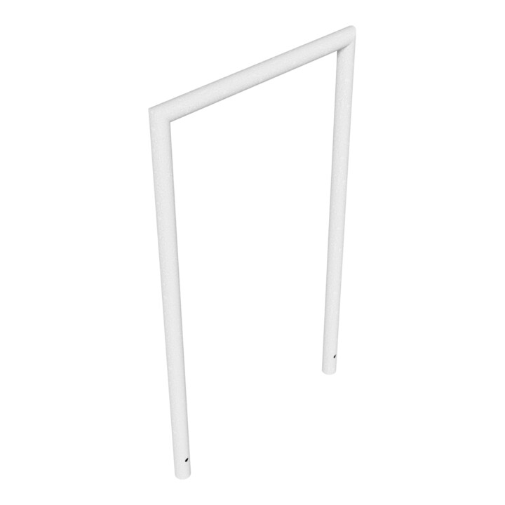 Schake Abweisebügel auf Gehrung, Ø48mm Breite: 700mm, Höhe: 1200 mm ohne Querholm, feuerverzinkt