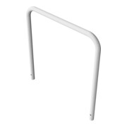 Schake Abweisebügel aus Stahlrohr Ø 48 x 2,5 mm Breite: 1000 mm, Höhe: 1000 mm ohne Querholm, zum Einbetonieren-4