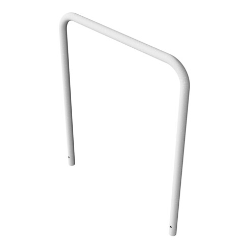 Schake Abweisebügel aus Stahlrohr Ø 48 x 2,5 mm Breite: 1000 mm, Höhe: 1200 mm ohne Querholm, zum Einbetonieren
