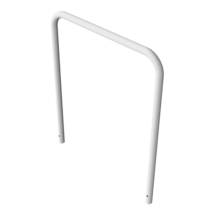 Schake Abweisebügel aus Stahlrohr Ø 48 x 2,5 mm Breite: 1000 mm, Höhe: 1200 mm ohne Querholm, zum Einbetonieren