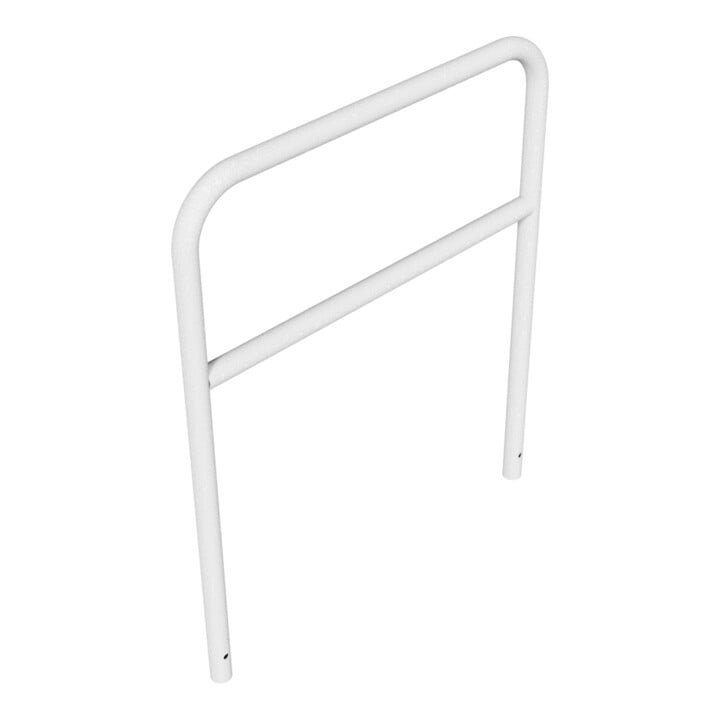 Schake Abweisebügel aus Stahlrohr Ø 48 x 2,5 mm Breite: 1000 mm, Höhe: 1200 mm + Querholm, zum Einbetonieren