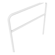 Schake Abweisebügel aus Stahlrohr Ø 48 x 2,5 mm Breite: 1500 mm, Höhe: 1400 mm + Querholm, zum Einbetonieren-5