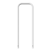 Schake Abweisebügel aus Stahlrohr Ø 48 x 2,5 mm Breite: 500 mm, Höhe: 1400 mm ohne Querholm, zum Einbetonieren-4