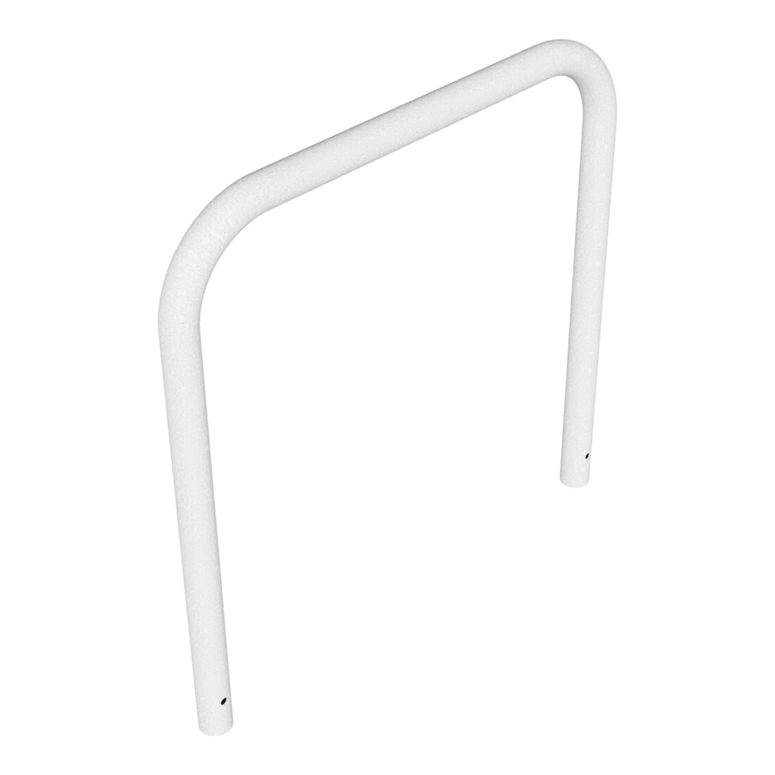 Schake Abweisebügel aus Stahlrohr Ø 60 x 2,5 mm Breite: 1000 mm, Höhe: 1000 mm ohne Querholm, zum Einbetonieren