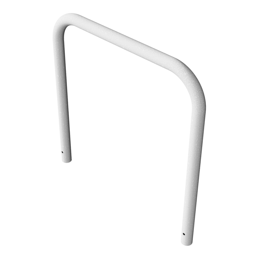 Schake Abweisebügel aus Stahlrohr Ø 60 x 2,5 mm Breite: 1000 mm, Höhe: 1000 mm ohne Querholm, zum Einbetonieren