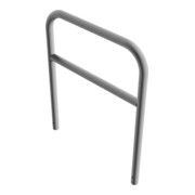 Schake Abweisebügel aus Stahlrohr Ø 60 x 2,5 mm Breite: 1000 mm, Höhe: 1200 mm + Querholm, zum Einbetonieren-5