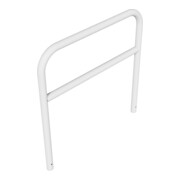 Schake Abweisebügel aus Stahlrohr Ø 60 x 2,5 mm Breite: 1200 mm, Höhe: 1200 mm + Querholm, zum Einbetonieren-4