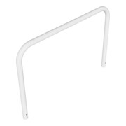Schake Abweisebügel aus Stahlrohr Ø 60 x 2,5 mm Breite: 1500 mm, Höhe: 1000 mm ohne Querholm, zum Einbetonieren-4