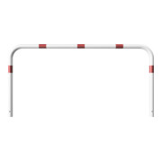 Schake Abweisebügel aus Stahlrohr Ø 60 x 2,5 mm Breite: 2000 mm, Höhe: 1000 mm ohne Querholm, beschichtet, zum Einbetonieren-5