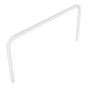 Schake Abweisebügel aus Stahlrohr Ø 60 x 2,5 mm Breite: 2000 mm, Höhe: 1000 mm ohne Querholm, zum Einbetonieren-5