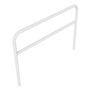 Schake Abweisebügel aus Stahlrohr Ø 60 x 2,5 mm Breite: 2000 mm, Höhe: 1400 mm + Querholm, zum Einbetonieren-4
