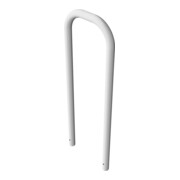 Schake Abweisebügel aus Stahlrohr Ø 60 x 2,5 mm Breite: 500 mm, Höhe: 1400 mm ohne Querholm, zum Einbetonieren-5