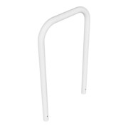 Schake Abweisebügel aus Stahlrohr Ø 60 x 2,5 mm Breite: 700 mm, Höhe: 1200 mm ohne Querholm, zum Einbetonieren-5