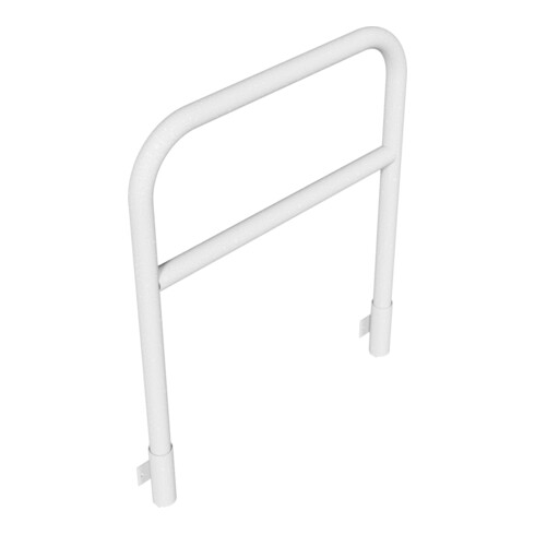 Schake Abweisebügel aus Stahlrohr Ø60mm Breite: 1000mm, Höhe: 1200 mm + Querholm, für Wandmontage, inkl. 2 Bodenhülsen 460.15W