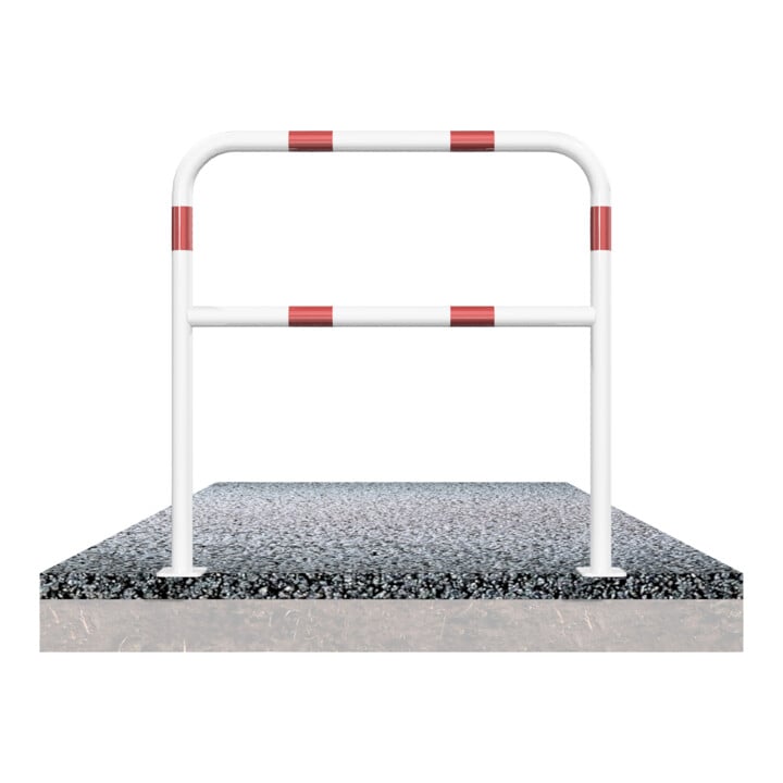 Set Schake Abweisebügel aus Stahlrohr Ø 48 x 2,5 mm Breite: 1500 mm, Höhe:...