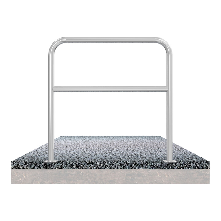 Set Schake Abweisebügel aus Stahlrohr Ø 48 x 2,5 mm + BefestigungsschraubensatzTyp 1