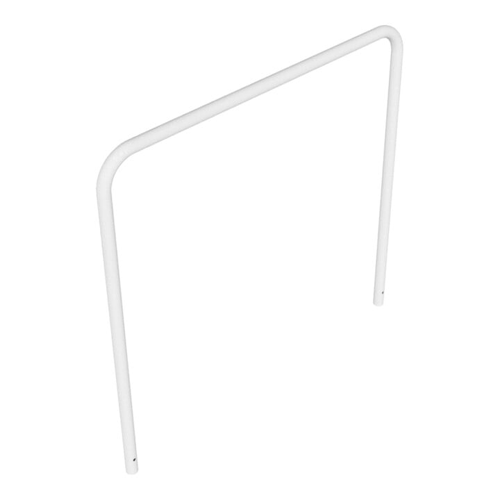Schake Abweisebügel aus Stahlrohr Ø 48 x 2,5 mm Breite: 1500 mm, Höhe: 1400 mm ohne Querholm, zum Einbetonieren