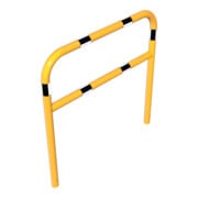 Schake Abweisebügel aus Stahlrohr Ø60mm Breite: 1200mm, Höhe: 1200 mm + Querholm, beschichtet, gelb / schwarz-3