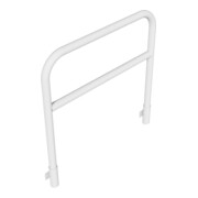 Schake Abweisebügel aus Stahlrohr Ø60mm Breite: 1200mm, Höhe: 1200 mm + Querholm, für Wandmontage, inkl. 2 Bodenhülsen 460.15W-4