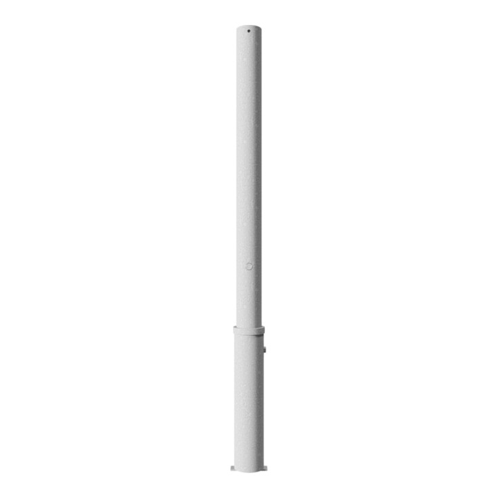 Schake afsluitpaal type 476F, uitneembaar, Ø 76mm + driekantslot, thermisch verzinkt