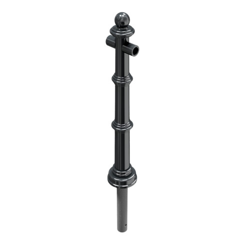 Schake Alu Stilpfosten Typ 495B anthrazitgrau, beschichtet, ca. 900 mm Überflur Mittelpfosten für Oberholm