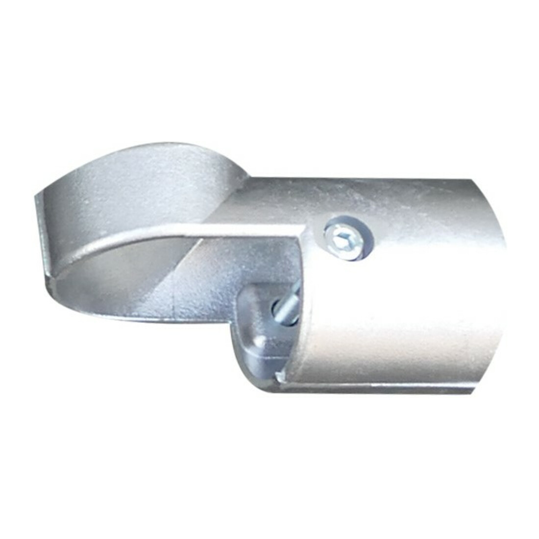 Schake Aluminium Eckschelle für Ø 60mm als Gelenk + Schraube M 10x60mm
