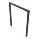 Schake Anlehnbügel aus Vierkantrohr 60x40mm, Breite: 1000mm Gesamthöhe:1200 mm, ohne Querholm, beschichtet