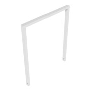 Schake Anlehnbügel aus Vierkantrohr 60x40mm, Breite: 1000mm Gesamthöhe:1200 mm, ohne Querholm feuerverzinkt-2