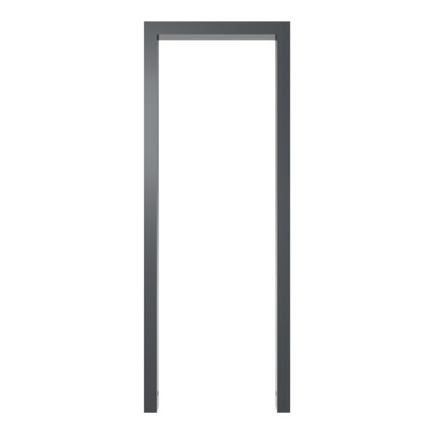 Schake Anlehnbügel aus Vierkantrohr 60x40mm, Breite: 450mm, Höhe:1200 mm, ohne Querholm, beschichtet