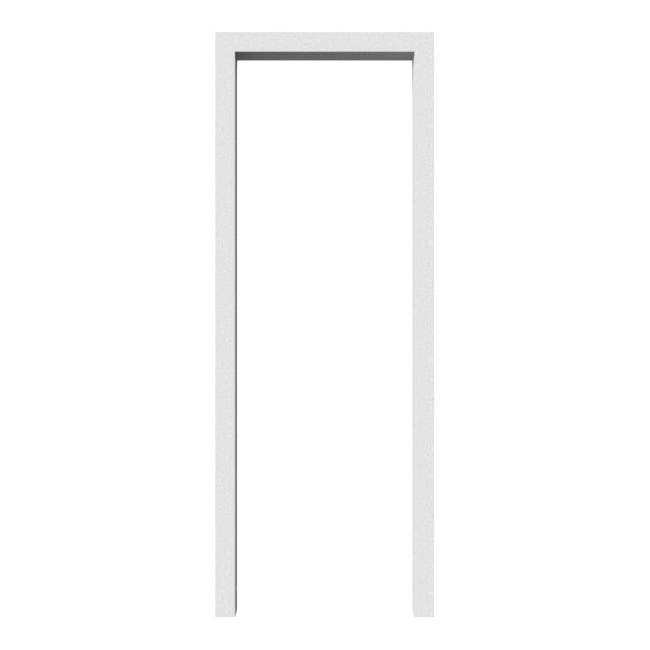Schake Anlehnbügel aus Vierkantrohr 60x40mm, Breite: 450mm, Höhe:1200 mm, ohne Querholm feuerverzinkt