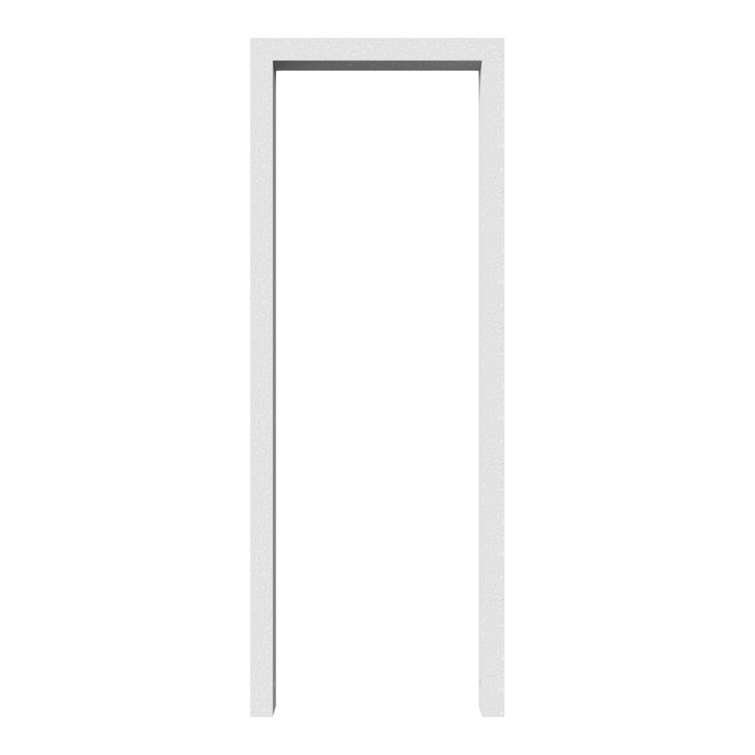 Schake Anlehnbügel aus Vierkantrohr 60x40mm, Breite: 450mm, Höhe:1200 mm, ohne Querholm feuerverzinkt