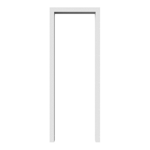 Schake Anlehnbügel aus Vierkantrohr 60x40mm, Breite: 450mm, Höhe:1200 mm, ohne Querholm feuerverzinkt