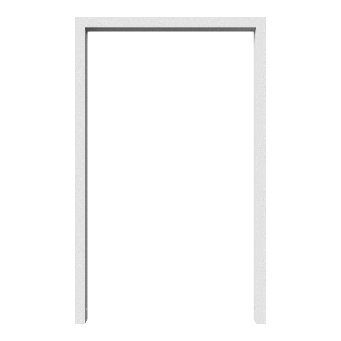 Schake Anlehnbügel aus Vierkantrohr 60x40mm, Breite: 750mm Gesamthöhe:1200 mm, ohne Querholm feuerverzinkt