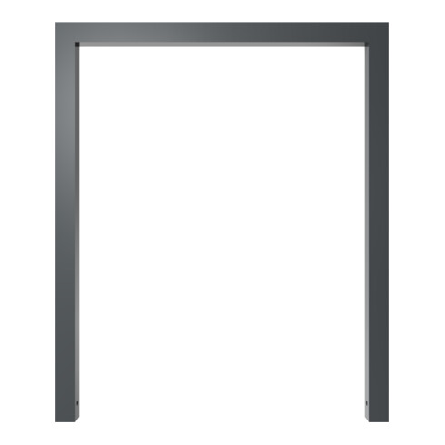 Schake Anlehnbügel aus Vierkantrohr 60x60mm, Breite: 1000mm Gesamthöhe:1200 mm, ohne Querholm, beschichtet