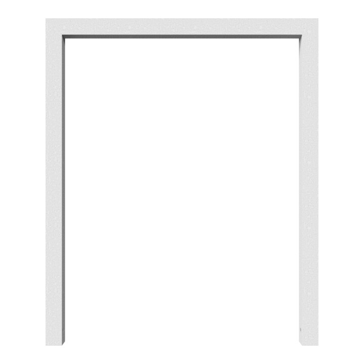 Schake Anlehnbügel aus Vierkantrohr 60x60mm, Breite: 1000mm Gesamthöhe:1200 mm, ohne Querholm feuerverzinkt
