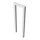 Schake Anlehnbügel aus Vierkantrohr 60x60mm, Breite: 450mm Gesamthöhe:1200 mm ohne Querholm feuerverzinkt