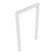Schake Anlehnbügel aus Vierkantrohr 60x60mm, Breite: 750mm Gesamthöhe:1200 mm ohne Querholm feuerverzinkt-4