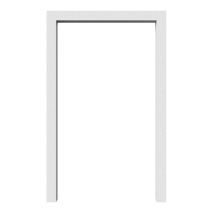 Schake Anlehnbügel aus Vierkantrohr 60x60mm, Breite: 750mm Gesamthöhe:1200 mm ohne Querholm feuerverzinkt