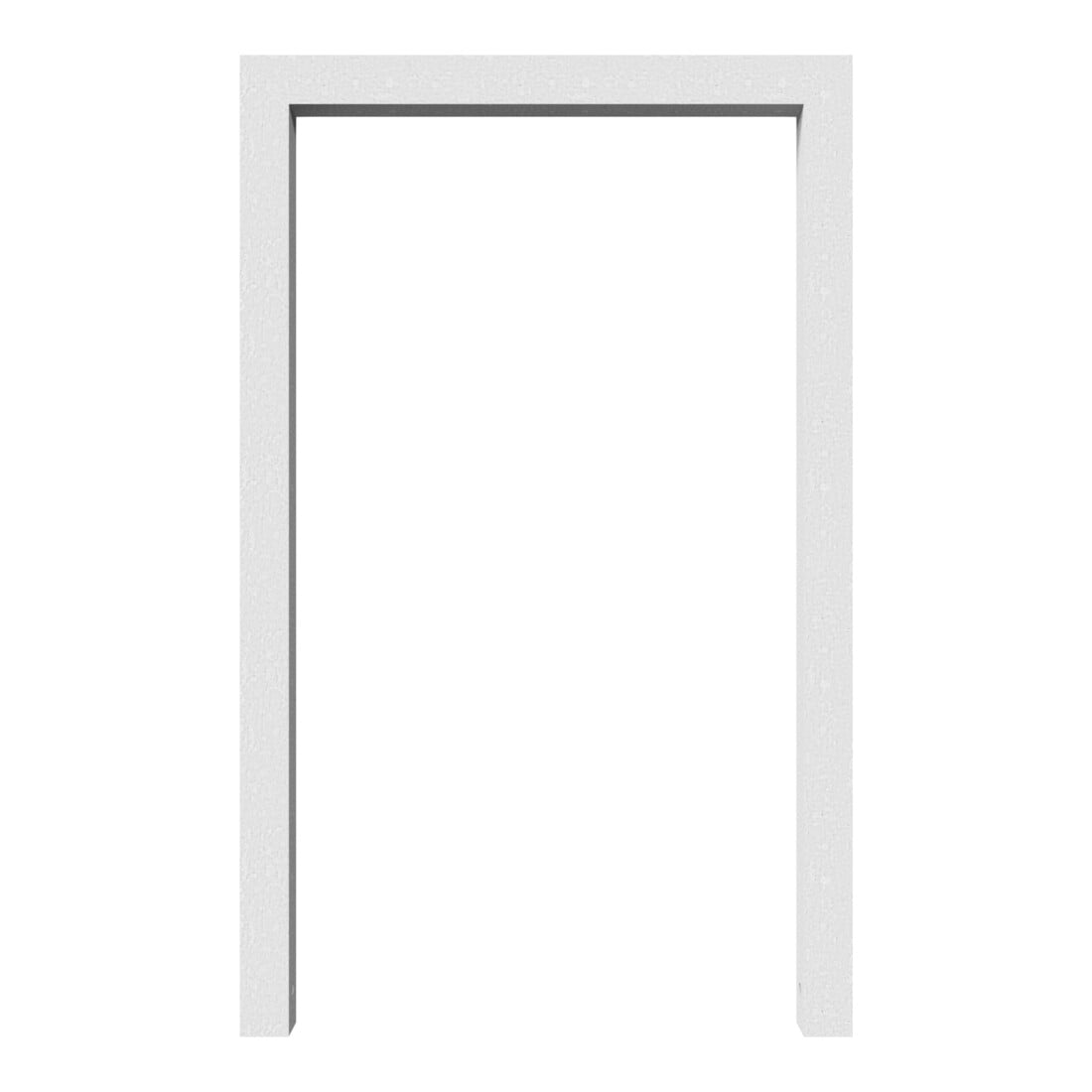 Schake Anlehnbügel aus Vierkantrohr 60x60mm, Breite: 750mm Gesamthöhe:1200 mm ohne Querholm feuerverzinkt